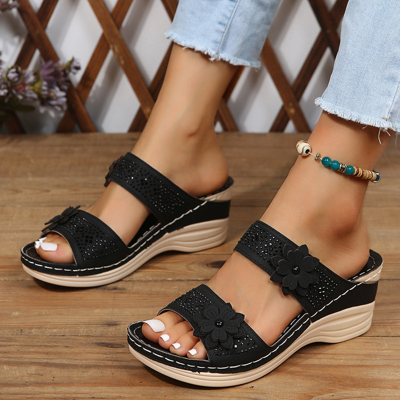 Monica | Women's Wedge Slides