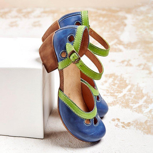 Linda | Women's Orthopedic Low Heel Flat Sandals