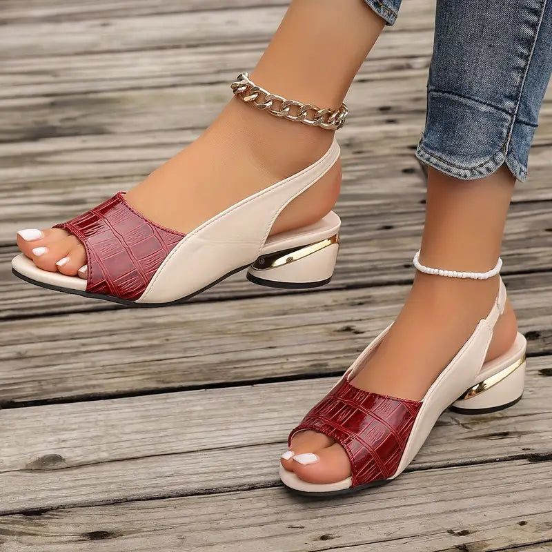 Amy | Leather Comfort Sandals