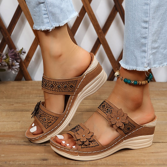 Monica | Women's Wedge Slides
