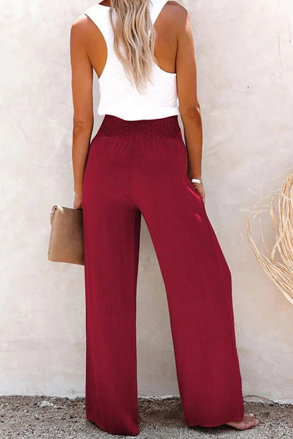 Claire | Cozy High-Waisted Trousers