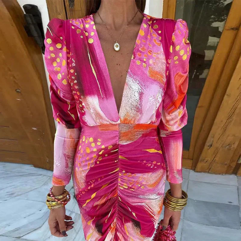 Julia | Women's Wedding Guest Wrap Maxi Dress Evening