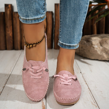 Sandra | Women's Lace-Up Comfort Loafers