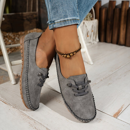 Sandra | Women's Lace-Up Comfort Loafers
