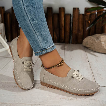 Sandra | Women's Lace-Up Comfort Loafers