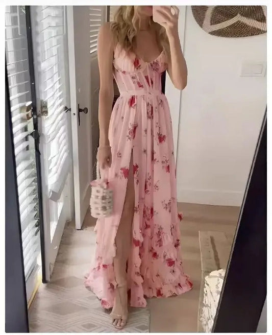Paige | Women's Wedding Guest Botanical Dress
