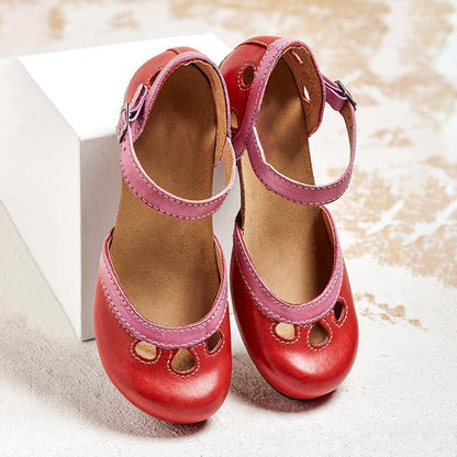 Linda | Women's Orthopedic Low Heel Flat Sandals