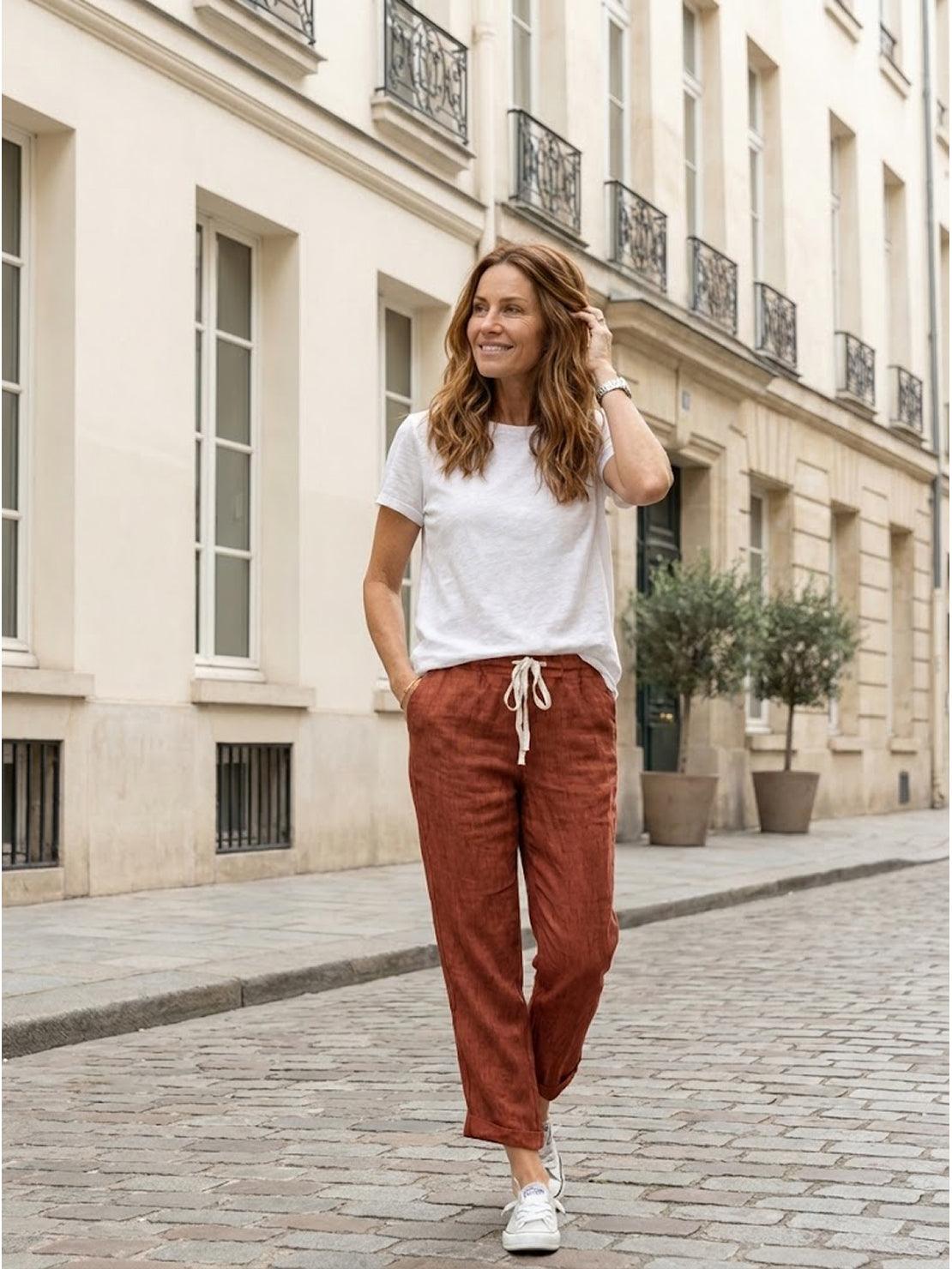 Dana | Women's Drawstring Relaxed Pants