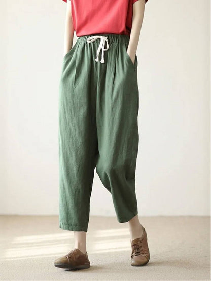 Dana | Women's Drawstring Relaxed Pants