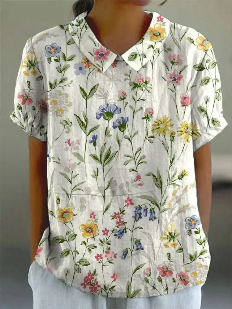 Adeline | Botanical Shirt