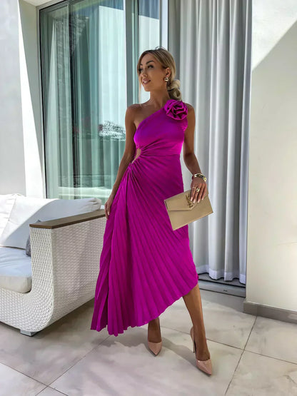Aurora | Women's Wedding Guest Botanical Dress for Garden Wedding