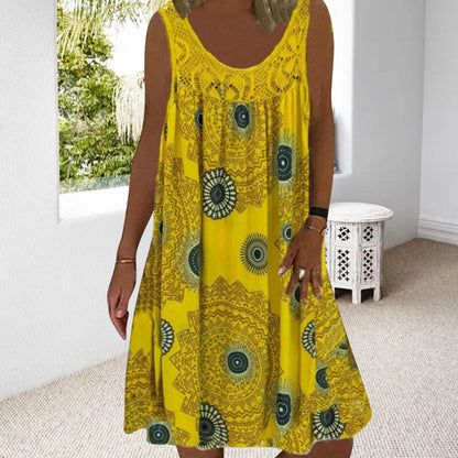 Hadleigh | No-Sleeve Summer Dress