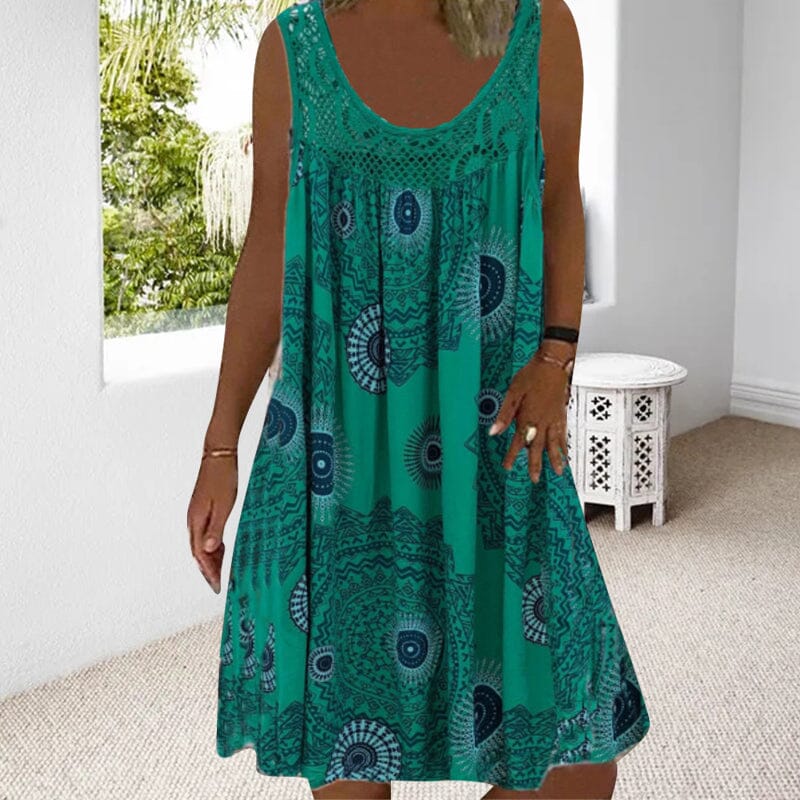 Hadleigh | No-Sleeve Summer Dress