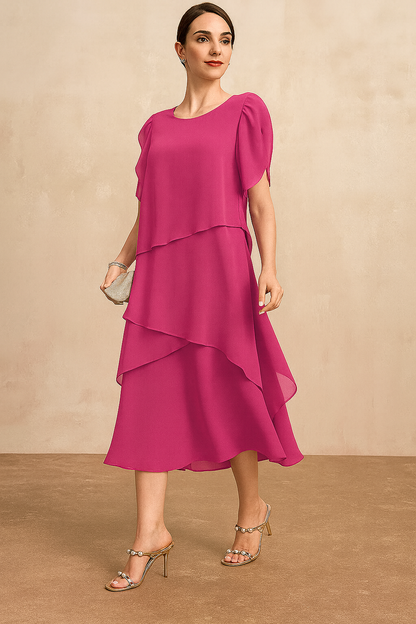 Cora | Classic Chiffon Dress