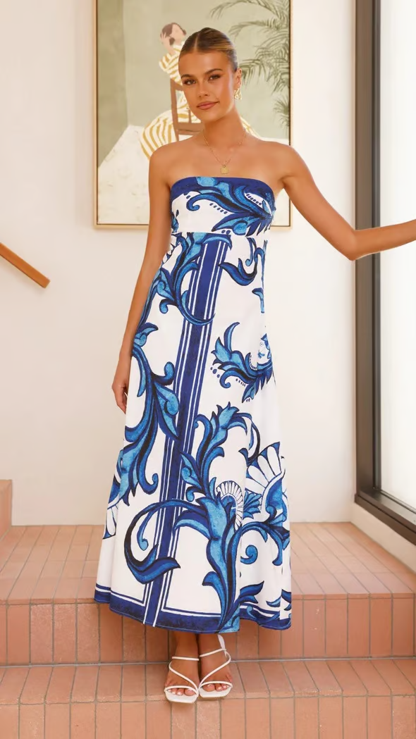 Sydney | Women's Wedding Guest Printed Dress