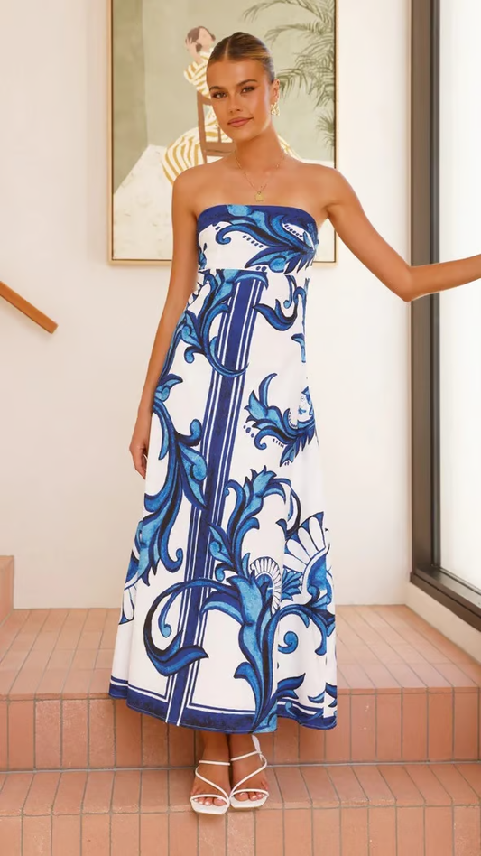 Sydney | Women's Wedding Guest Printed Dress