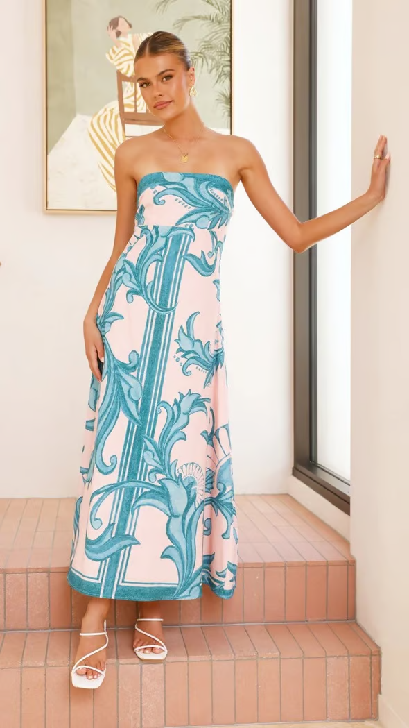 Sydney | Women's Wedding Guest Printed Dress