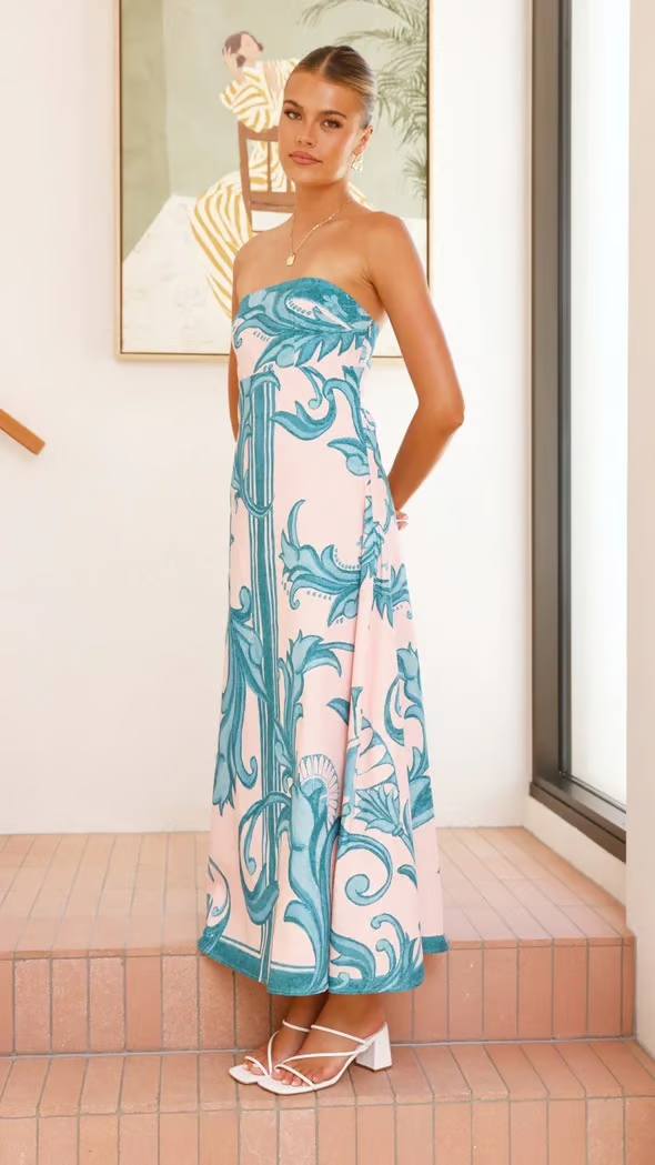 Sydney | Women's Wedding Guest Printed Dress