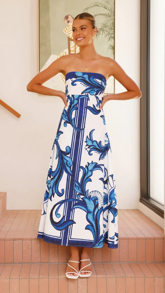 Sydney | Women's Wedding Guest Printed Dress
