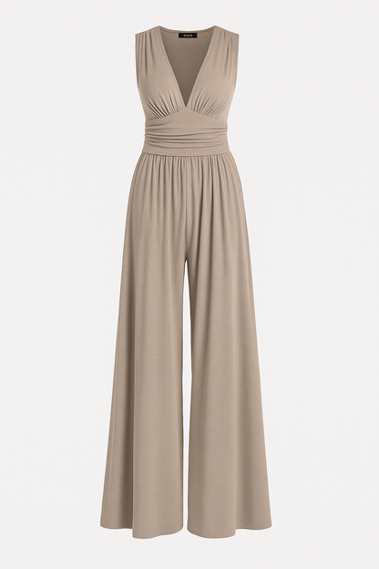 Bella | Stretch Comfort Wide-Leg Jumpsuit