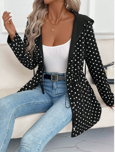 Skylar | Reversible Coat with Leopard Print