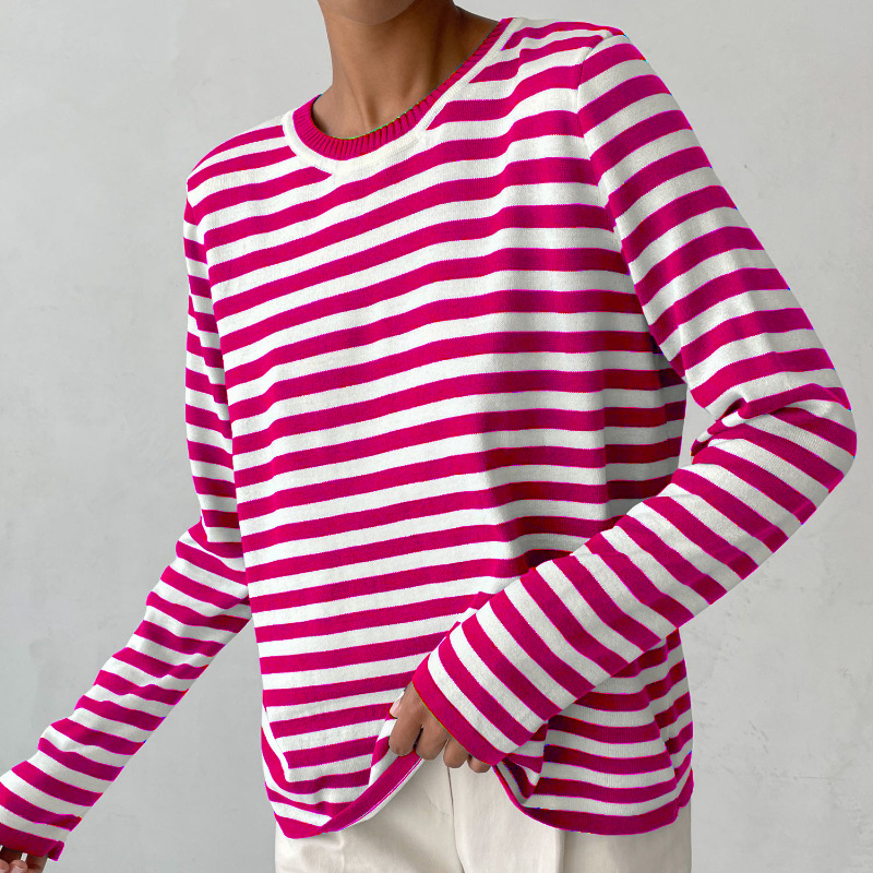Avery | Refined Striped Summer T-Shirt