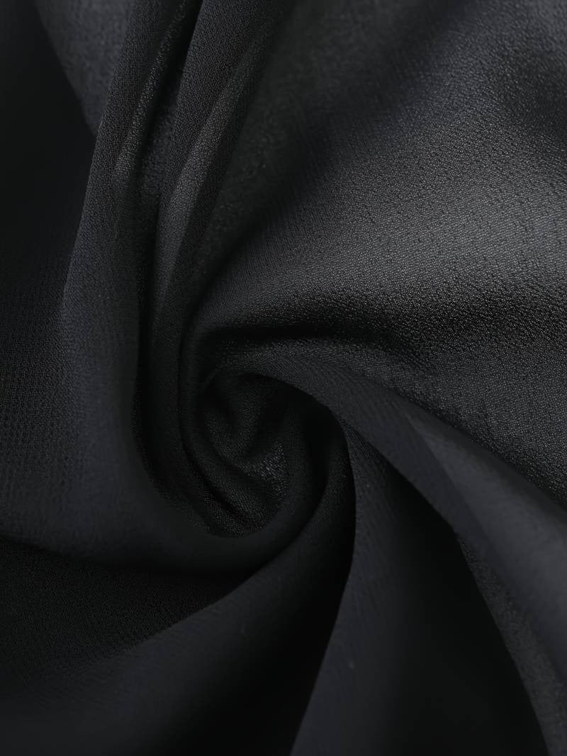 Jasmine | Women's Tie Front Sheer Blouse Open Front 3/4 Sleeve Top