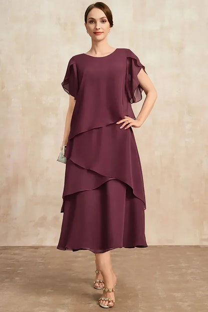 Cora | Classic Chiffon Dress