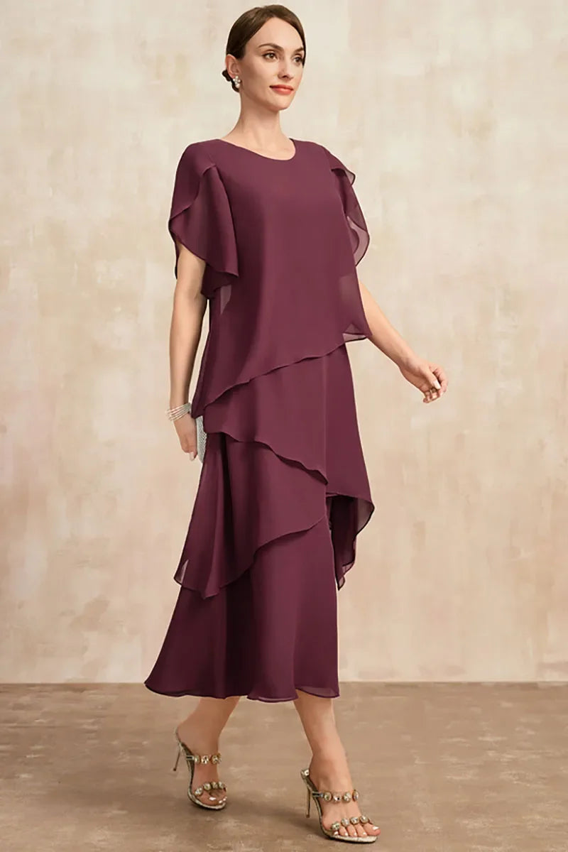Cora | Classic Chiffon Dress