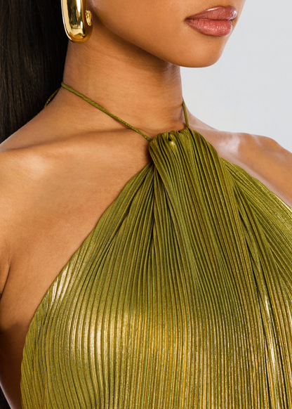 Aria | Long dress with a sensual cut and luxurious finish