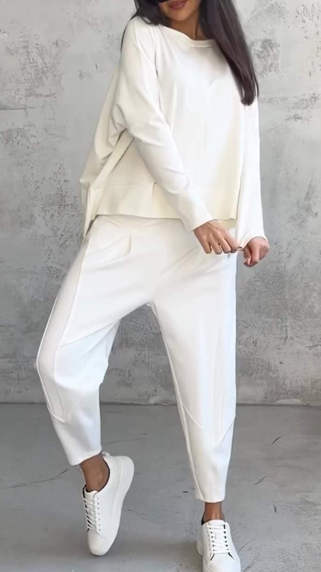 Carol | Women's 2 Piece Lounge Set Long Sleeve Top and Pants