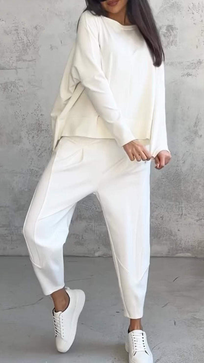Carol | Women's 2 Piece Lounge Set Long Sleeve Top and Pants