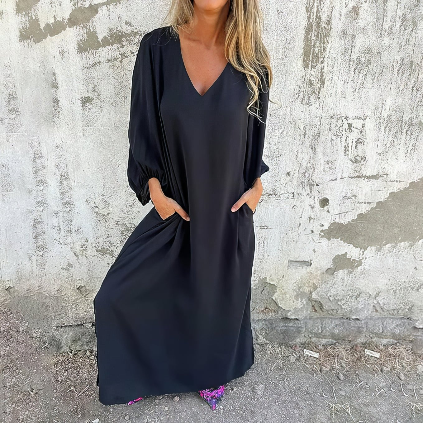 Morgan | Flowing Maxi Dress with Pockets