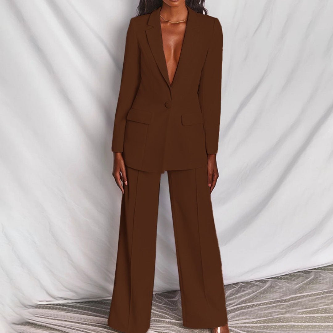 Paige | Trendy Blazer & Trousers Set