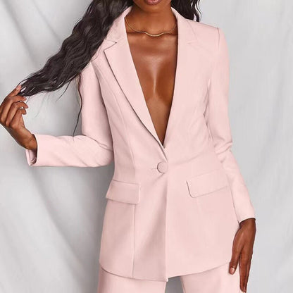 Paige | Trendy Blazer & Trousers Set