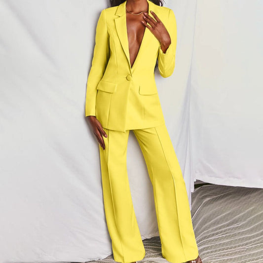 Paige | Trendy Blazer & Trousers Set