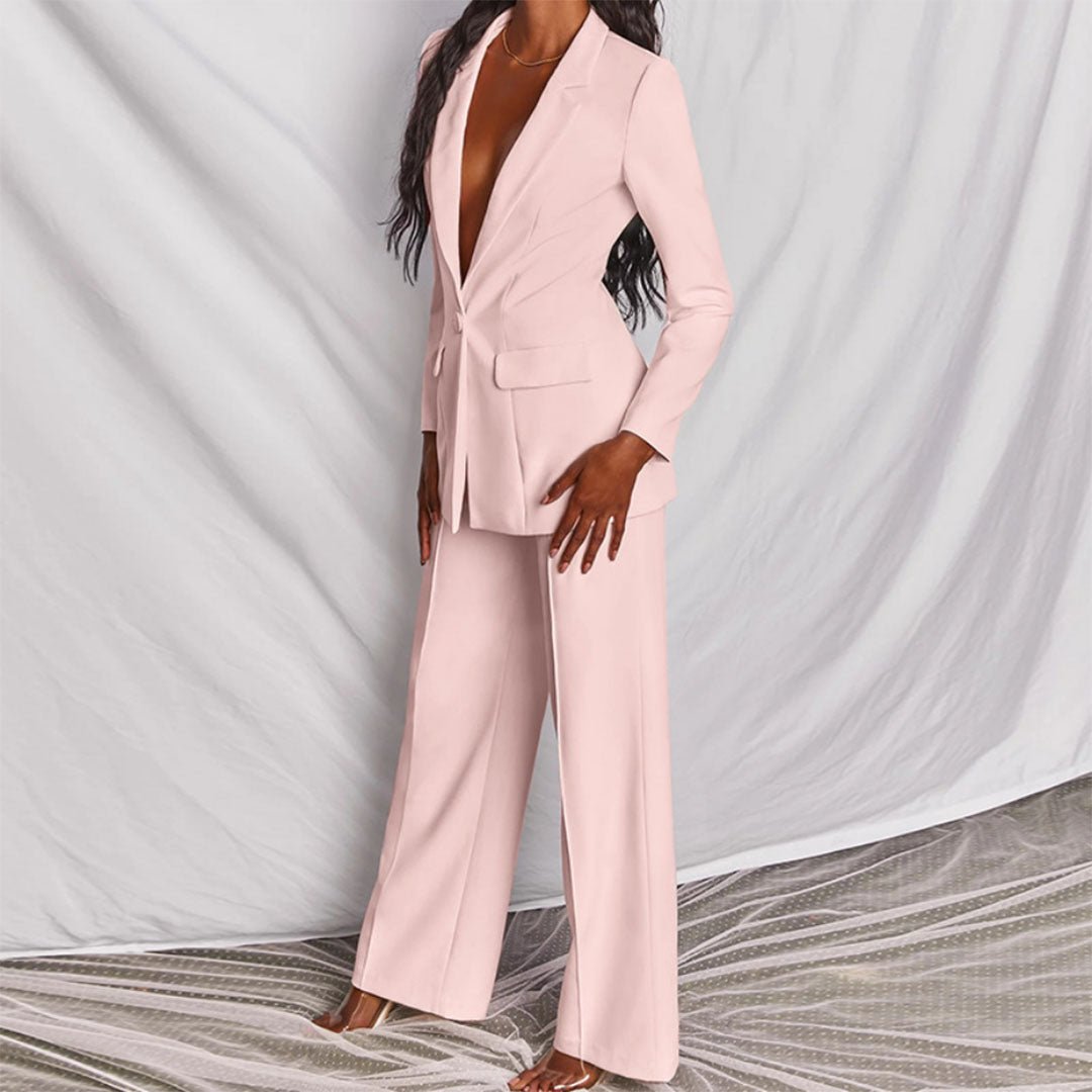 Paige | Trendy Blazer & Trousers Set