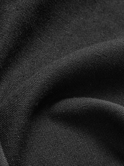 Camille | Women's High Waist Pleated A-Line Full-Length Skirt with Pockets