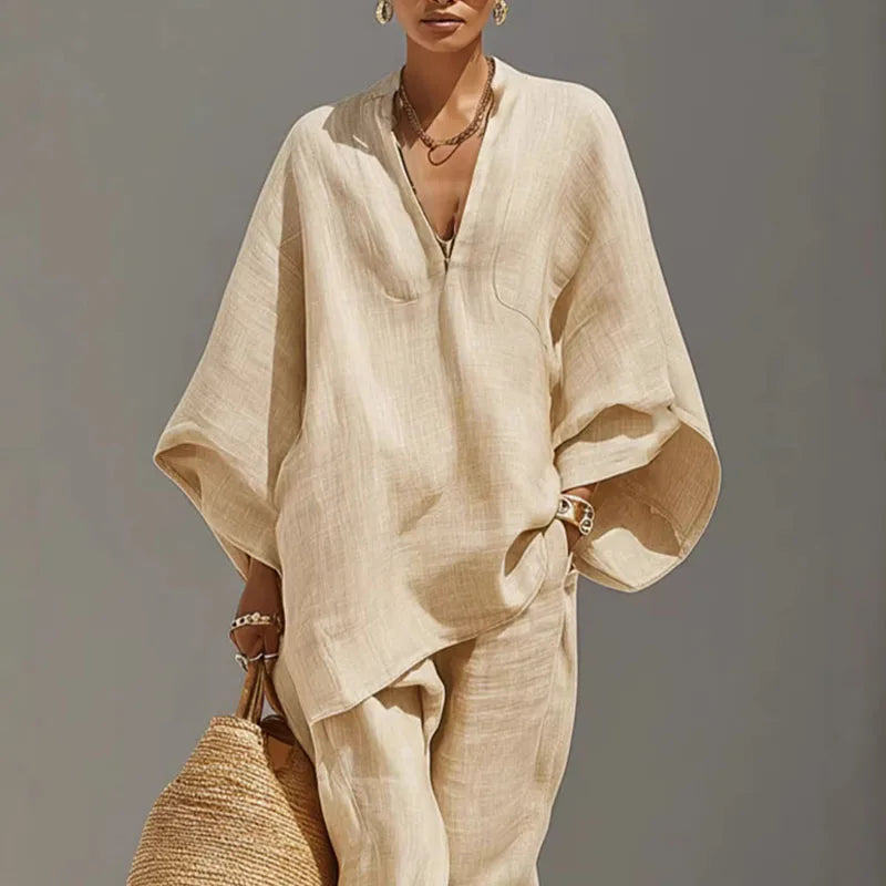 Kimberley | Women's Batwing Sleeve Two Piece Set