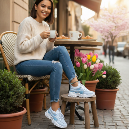 Angie | Women's Breathable Mesh Walking Sneakers