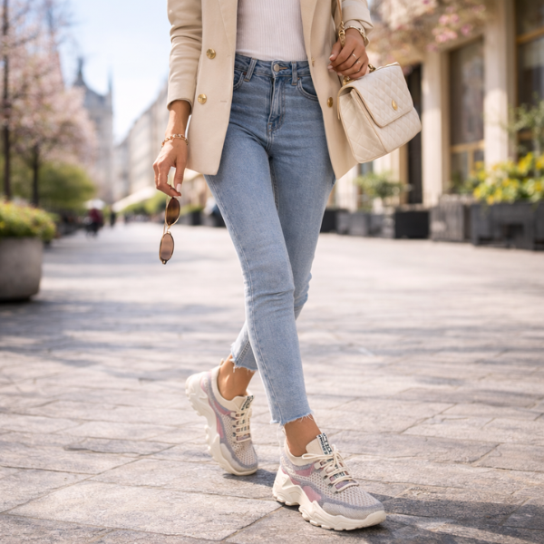 Angie | Women's Breathable Mesh Walking Sneakers