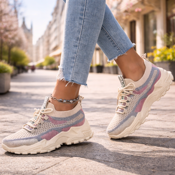 Angie | Women's Breathable Mesh Walking Sneakers