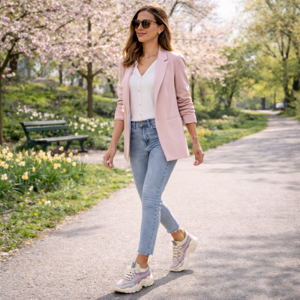 Angie | Women's Breathable Mesh Walking Sneakers
