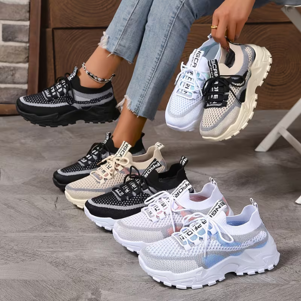Angie | Women's Breathable Mesh Walking Sneakers