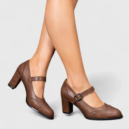 Carol | Women's Mary Jane Block Heel Shoes