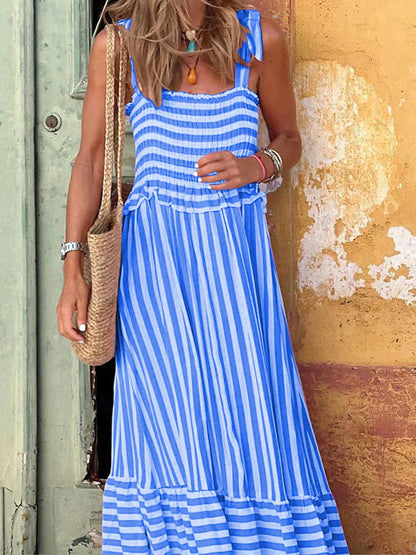 Lucy | Refined Striped Summer Dress