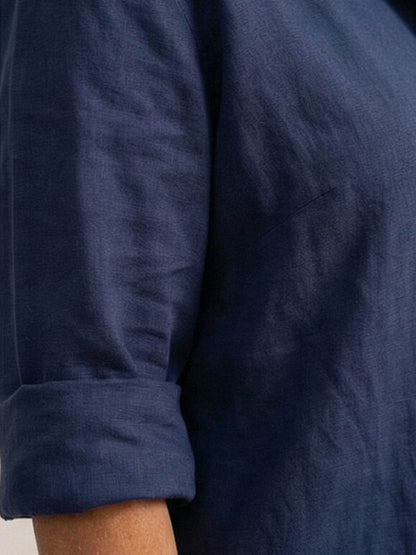 Alexa | Women's Relaxed Button-Down Shirt and Wide-Leg Pants Set
