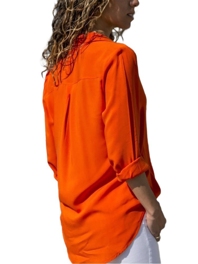 Sharon | Women's Button Down Long Sleeve Shirt