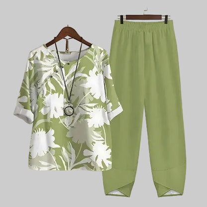 Aurora | Women's Butterfly Print Two Piece Set