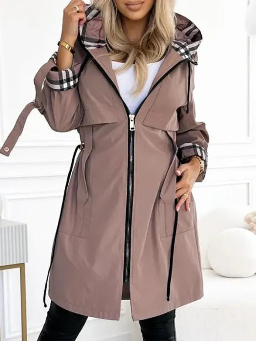Nina | Waterproof & Windproof Zip Coat